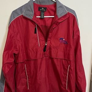 Antigua Phillies Half Zip-up Jacket